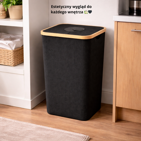 kaucjao™ | Elegancki Organizer na Butelki Zwrotne – Składany Kosz Recyklingowy Premium